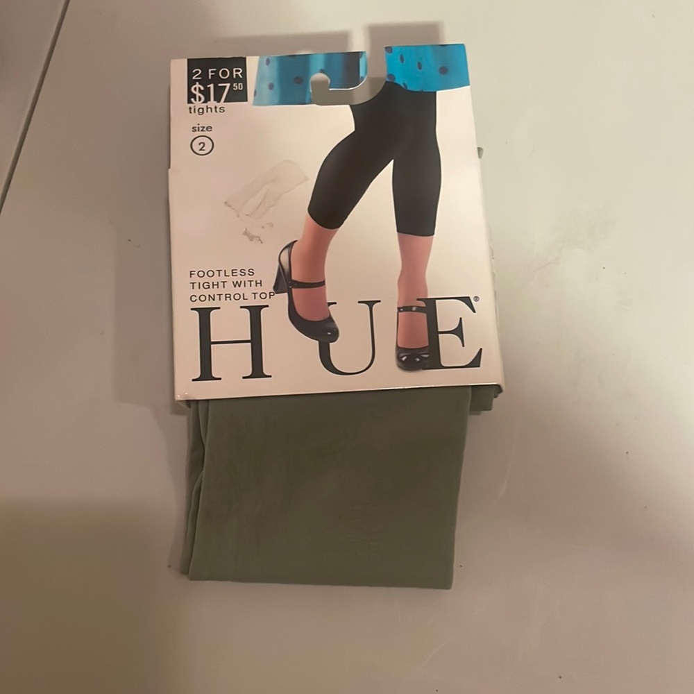 HUE Control Top and Footless Tights